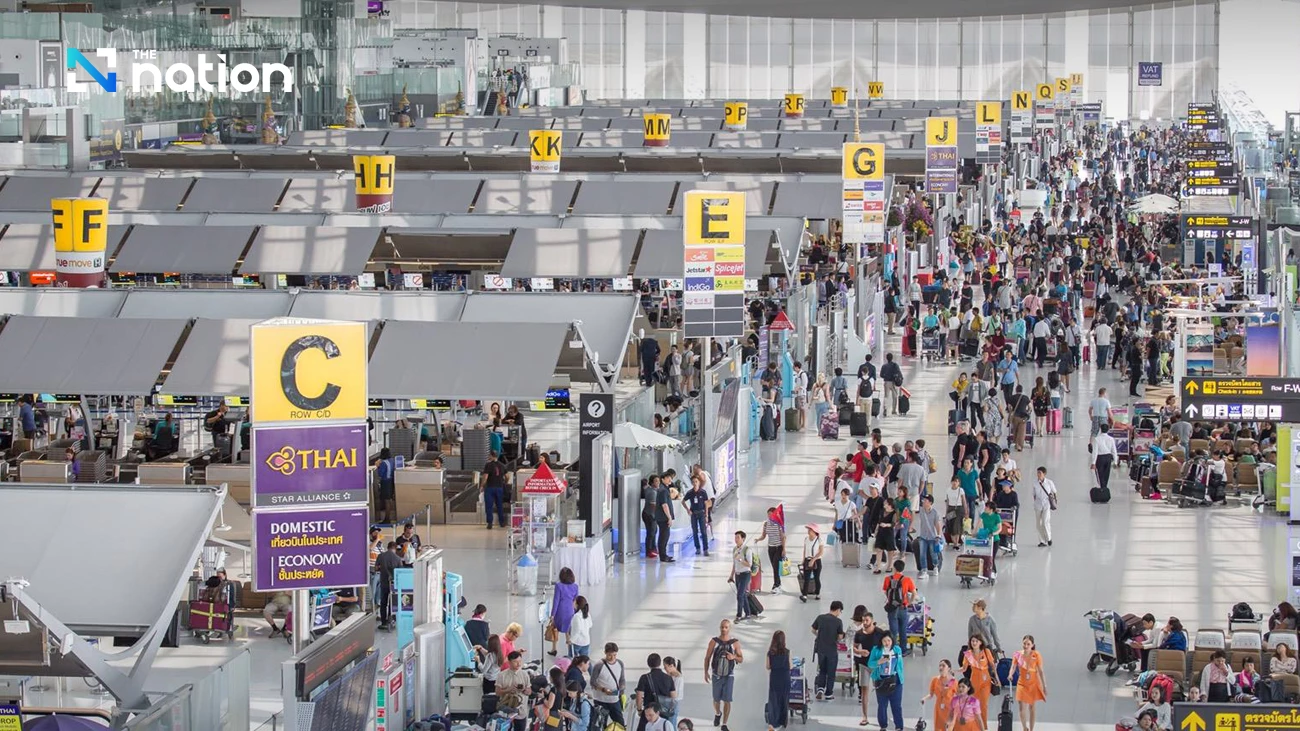 Bandara Suvarnabhumi Thailand Sambut Penerbangan Festival Songkran